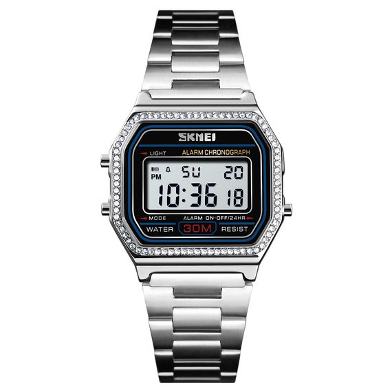 Жіночий годинник Skmei 1474SI Silver