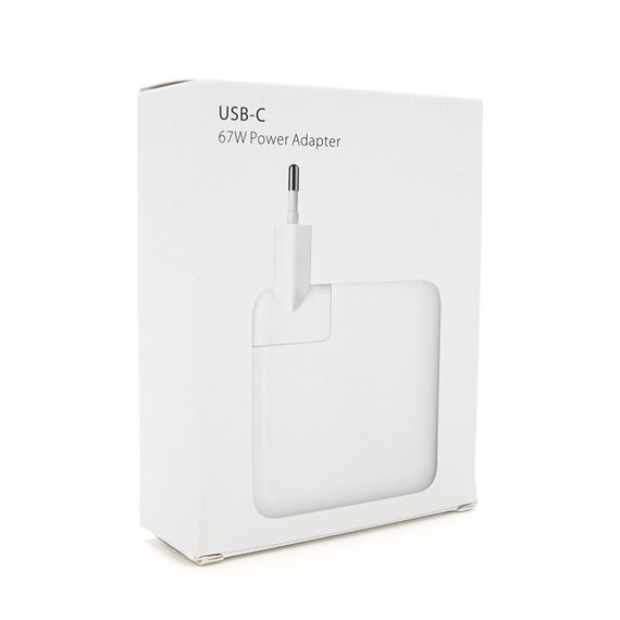 Блок живлення MERLION для ноутбука Apple MacBook USB-C 20.3V 3.3A (67 Вт) | Зображення 1