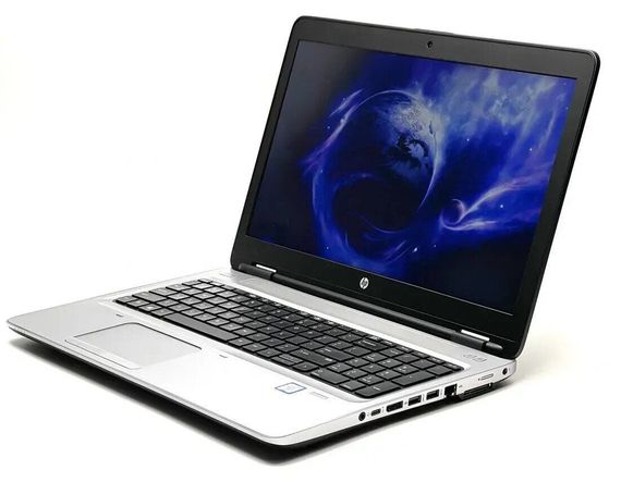 Ноутбук HP ProBook 650 G3 / 15.6" (1920x1080) TN / Intel Core i5-7200U (2 (4) ядра по 2.5 - 3.1 GHz) / 8 GB DDR4 / 256 GB SSD / Intel HD Graphics 620 / WebCam / DVD-RW / Win 10 Pro б/у | Зображення 4