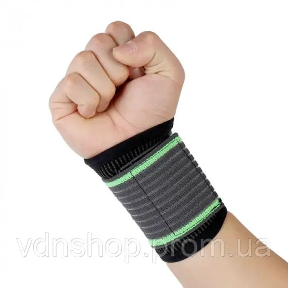 Еластичний фіксатор зап'ястя (напульсник) регульований бандаж зап'ястя | Зображення 2