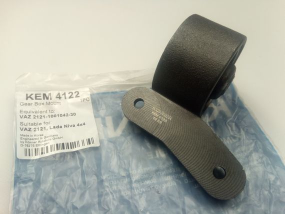 Подушка КПП ВАЗ 2121 5-ступ., KONNER в зборі (2121-1001045)