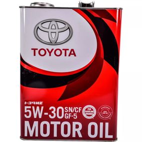 Моторна олива Toyota Motor Oil SN/CF 5W-30 4л.