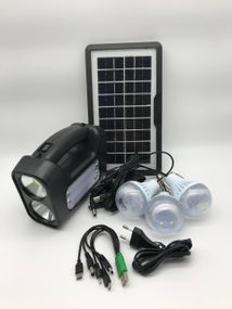 Фонарь Solar lighting system GD-8017-4 (DC 5V 0.5A/ 6V 4.5AH LEAD-ACID)(A-2606)