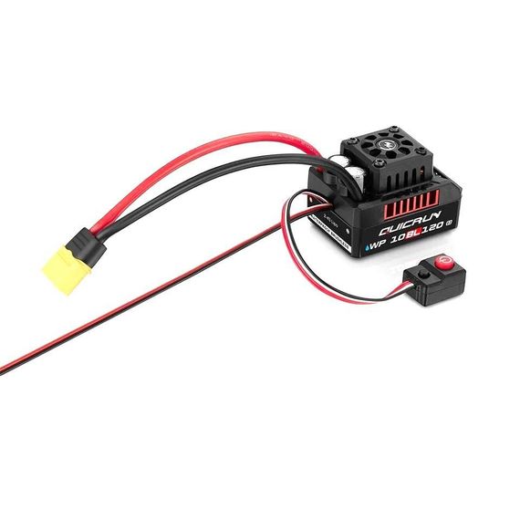 Безколекторний регулятор швидкості HOBBYWING QUICRUN WP-10BL120 Brushless ESC 120A