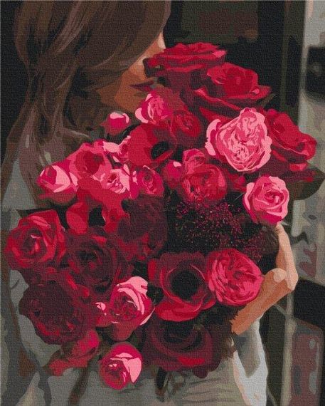 Картина по номерам "Букет от самого родного" BS52547 40х50