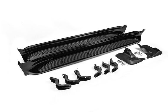 Боковые Подножки V2 Белый для Lexus LX570/450d 2008-2022 гг | Зображення 2