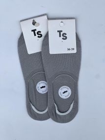 Жіночі сліди, підслідники на силіконі сіточка 36-40 р. ТМ Twinsocks Сірий