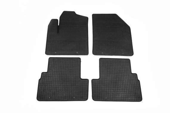 Резиновые коврики (4 шт, Polytep) для Ford Connect 2002-2006 гг | Зображення 1