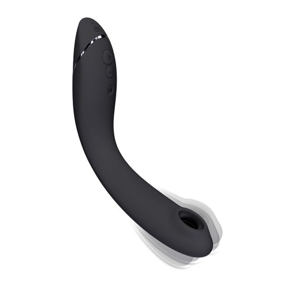 Вакуумний стимулятор для точки G та клітора з вібрацією Womanizer OG Dark Grey, 12 рівнів, 3 режими | Зображення 4