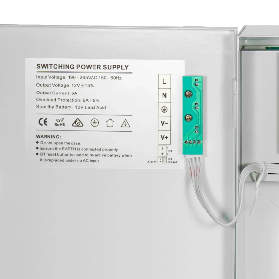Kraft PSU-1205/8CH Джерело безперебійного живлення | Зображення 3