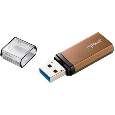 USB флеш накопитель Apacer 256GB AH25C Classical Bronze USB 3.2 (AP256GAH25CJ-1) | Зображення 2
