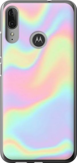 Чехол на Motorola Moto E6 Plus пастель "3855u-1780-17620"