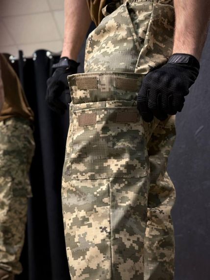 Штани Джогери РіпСтоп На Резинці Піксель Tactical мм14 | Зображення 1