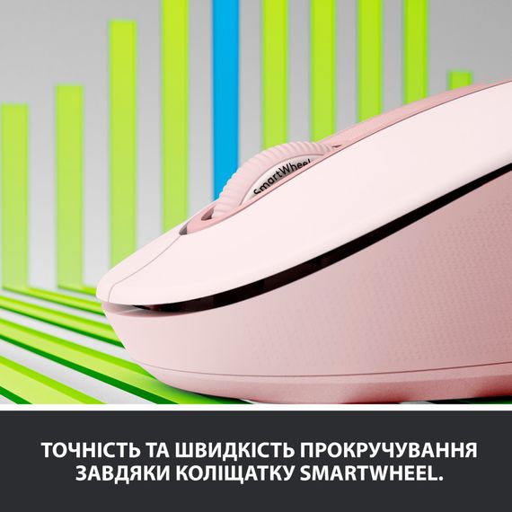 Мишка Logitech Signature M650 L Wireless Rose (910-006237) | Зображення 1