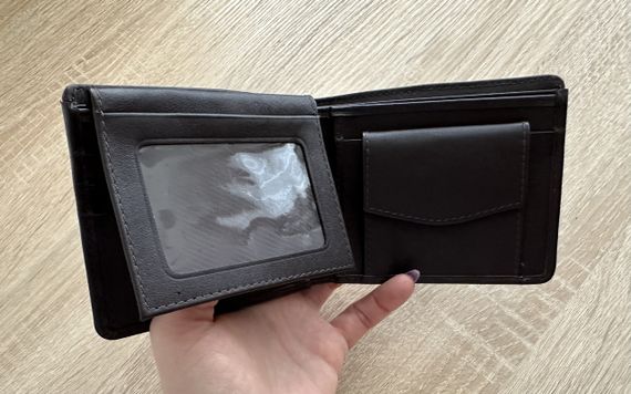 Гаманець портмоне чоловічий зі шкіри крокодила коричневий Ekzotic leather (cw34_6) | Зображення 2