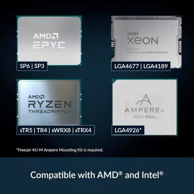 Кулер для процессора Arctic 4U-M Ampere (ACFRE00171A) | Зображення 9