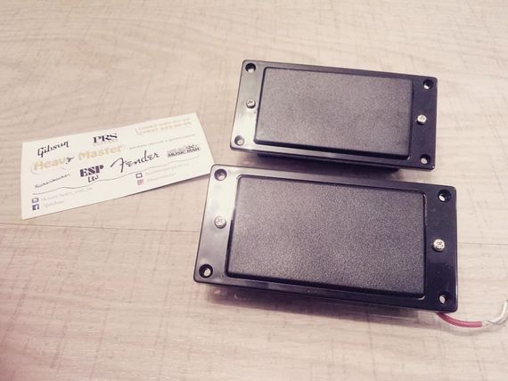 Пара хамбакери датчики закритого типу Alnico під EMG 81/85 для електрогітари Fender Gibson Ibanes Shur LTD ESP