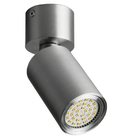 Подсветка тубус накладная поворотная AL-79/1 GU10 Alum IP20 | Зображення 2