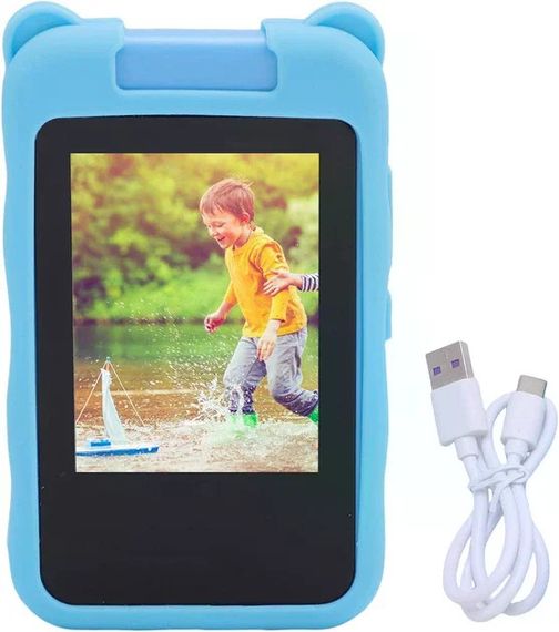 Інтерактивний дитячий смартфон 2.8 inch із сенсорним IPS-екраном • Іграшковий смартфон для дітей з камерою, іграми, музикою та розвивальними функціями | Зображення 5