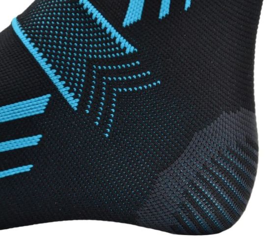 Бандажі на гомілкостоп Power System PS-6022 Ankle Support Evo Black/Blue M (пара) (PS_6022_M_Black/Blue) | Зображення 6