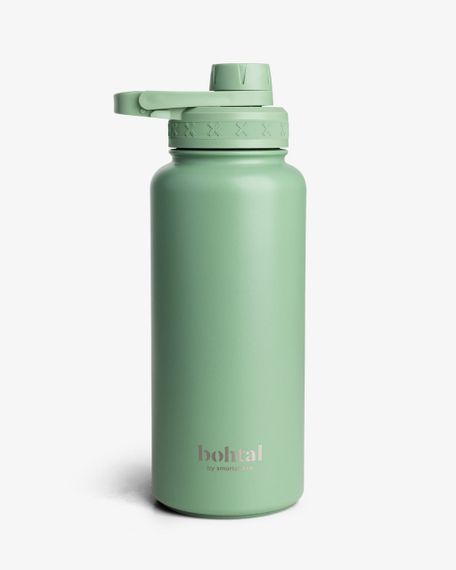 Пляшка для води металева Bohtal Insulated Sports Bottle 960 ml/32 oz Green | Зображення 2