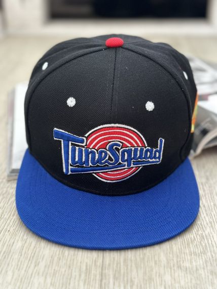 Кепка снепбек (Snapback) Tune Squad Черный с синим 56-61р (9095) | Зображення 2