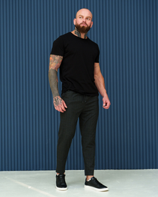 Брюки змейка антрацит антрацит S