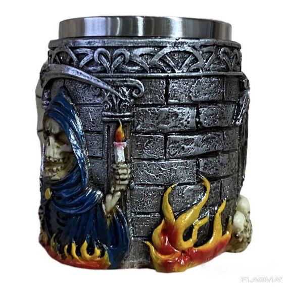 Кружка Чашка 3D Смерть с Косой 400ml | Зображення 3