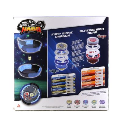 Дзига Auldey Infinity Nado VI Battle Set Fury Wave Dragon vs Blazing War Bear (EU654181) | Зображення 6