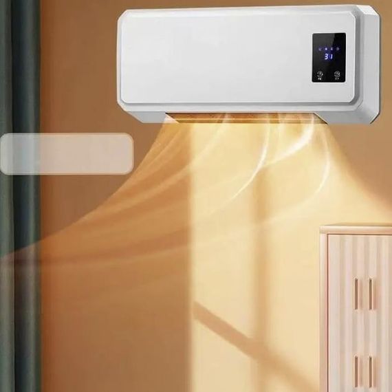 Тепловентилятор обігрівач настінний керамічний кондиціонер 800 W ∙ Кондиціонер Heating air conditioning 170 800 W | Зображення 2