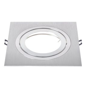 Светильник врезной  поворотный HDL-DT 104/1 Aluminium G53