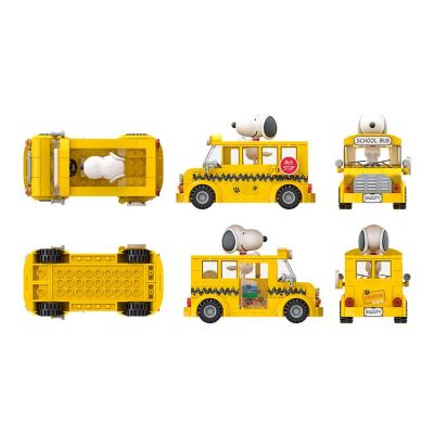 Конструктор Pantasy Snoopy - Школьный автобус (86906) | Зображення 5