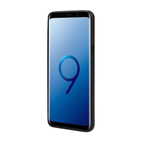 Чохол з плетінням під шкіру для Samsung Galaxy A8 Plus (2018) колір Синій | Зображення 6