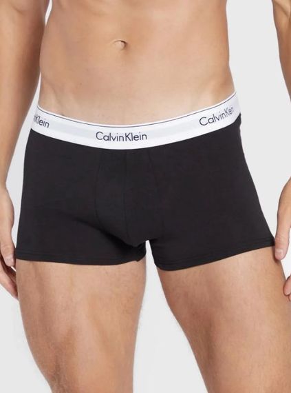 Набір чоловічих трусів боксерів Calvin Klein men boxer 3 шт в наборі | Зображення 3