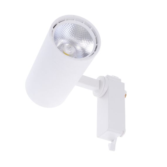 Светильник трековый поворотный LED KW-233/20W CW WH | Зображення 1