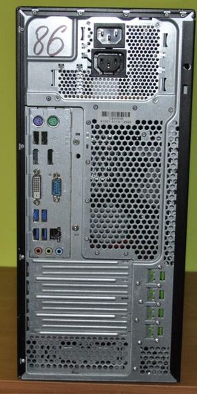 Комп'ютер Fujitsu Esprimo P956 E94 Tower / Intel Core i5-6500 (4 ядра по 3.2 - 3.6 GHz) / 8 GB DDR4 / 120 GB SSD + 320 GB HDD / Intel HD Graphics 530 / DVD-ROM / Windows 11 Pro б/в + Подарунок  USB-накопичувач 32 ГБ | Зображення 5