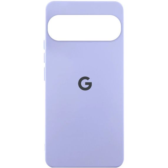 Чехол Silicone Cover Lakshmi (AA) with logo для Google Pixel 9 Pro XL Сиреневый / Dasheen