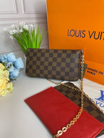 Женская Клатч Louis Vuitton felicie damier ebene wb036 | Зображення 1