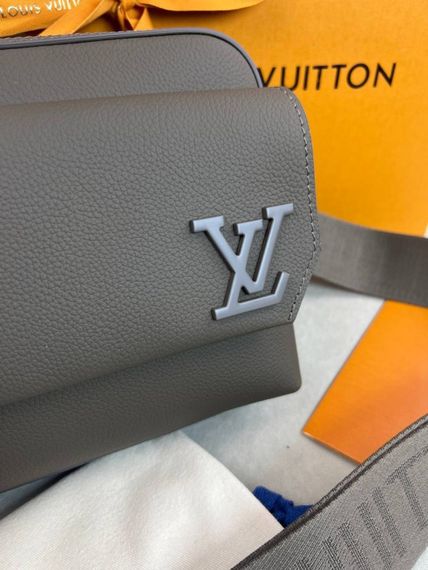 Сумка чоловіча месенджер Louis Vuitton Fastline Mocha c883 | Зображення 8
