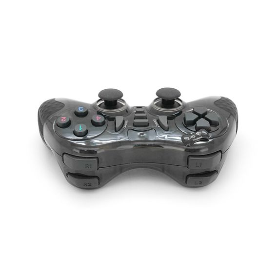 Геймпад бездротовий 7 в 1 для PC/PS1/PS2/PS3/PC360/TV/TV BOX/Android/Win10, живлення від 2*ААА(немає в помплекті), Black, Blister | Зображення 2