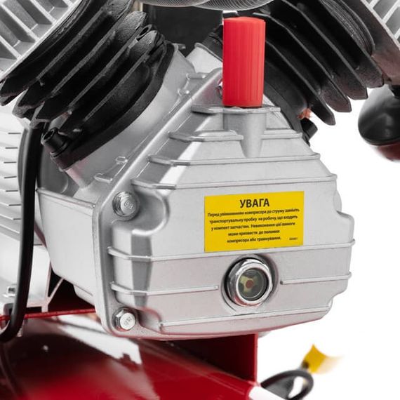 Компресор 100 л, 10 aтм, 420 л/хв INTERTOOL PT-0008 | Зображення 6