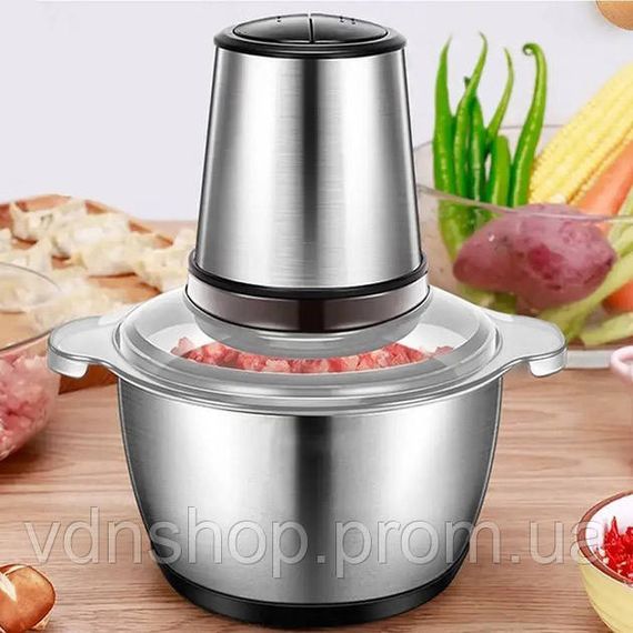 Блендер з двома режимами швидкості, Подрібнювач електричний блендер настільний побутовий NQ-10 | Зображення 9