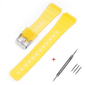 Ремінець для Годинник C2asio F-91W Jelly Yellow SI