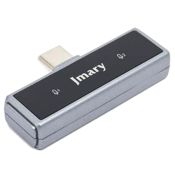 Петличний бездротовий мікрофон Jmary MW-15 Dual-mic Type-C Black | Зображення 3