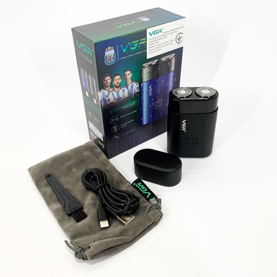 Електробритва VGR V-347. Колір: чорний | Зображення 3