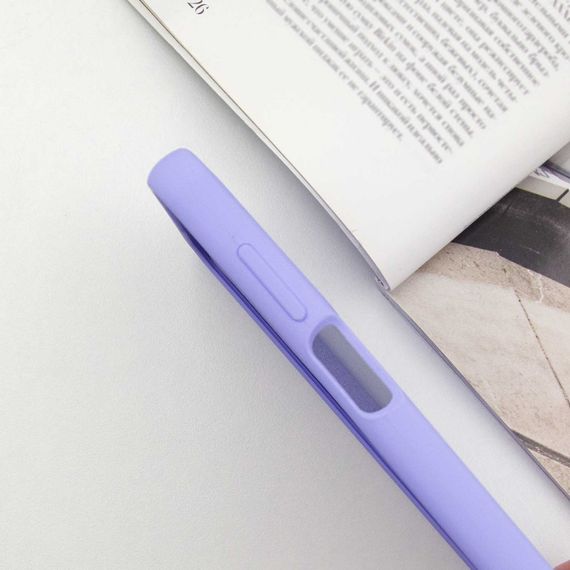 Чохол Silicone Cover Lakshmi Full Camera (AAA) with Logo для Samsung Galaxy A15 4G/5G / M15 5G Бузковий / Dasheen | Зображення 4