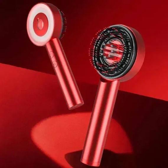 Массажер-гребешок для роста и улучшения состояния волос Massage and Nourish, массажная расческа для головы | Зображення 9