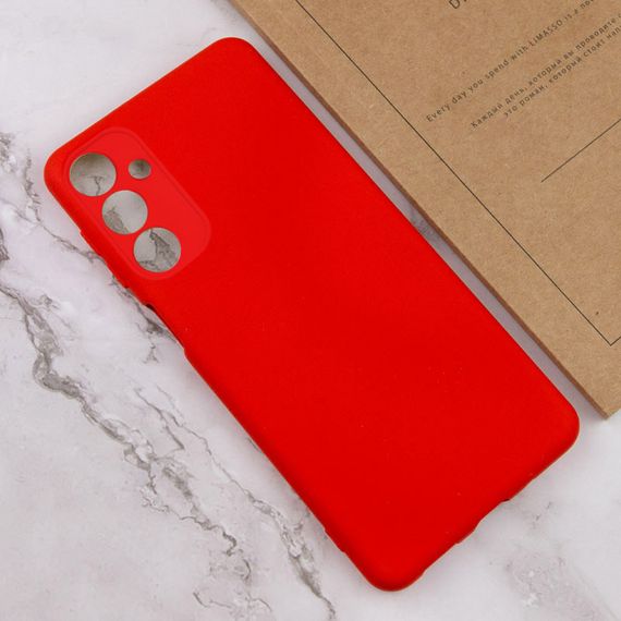Чехол Silicone Cover Lakshmi Full Camera (A) для Samsung Galaxy M54 5G Красный / Red | Зображення 3