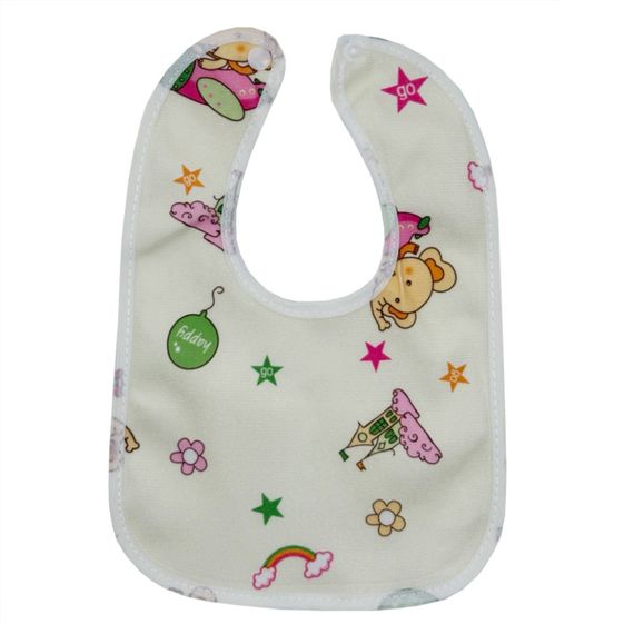 Детский тканевой слюнявчик MGZ-0600-6 на кнопке