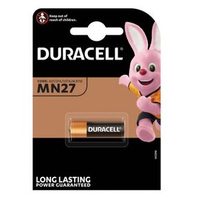 Батарейка лужна DURACELL MN27 BLN, 1шт в блістері, цена за блістер